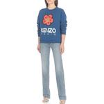 Свитшот женский синий Kenzo - фото 3