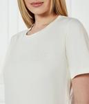 Футболка женская Liu Jo Sport с заклепками, экрю - фото 4