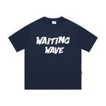 Футболка унисекс WAITINGWAVE, Светло-серый - фото 9