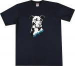 Футболка Supreme Pitbull Tee 'Navy', синий - фото