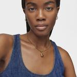 Шарм-подвеска Tous Bold Bear, вермель/аметист - фото 2