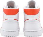 Кроссовки Wmns Air Jordan 1 Mid SE Bright Citrus, оранжевый - фото 6