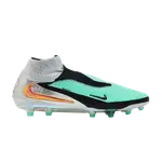 Бутсы Nike Phantom 6 High Elite AG 'Chrome Black', бирюзовый - фото