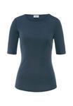Футболка Hessnatur Basic T-shirt, Dunkles Petrol/Blue - фото 5