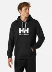 Helly-Hansen 33977 Мужская худи с логотипом Hh Helly Hansen, 990 Black - фото 5