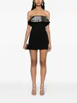 Облегающее платье мини Nissa, черный - фото 2