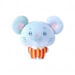 Мягкая игрушка мышка плюш PUDOWRABBIT - фото