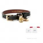 Браслет с пряжкой в виде черепа Alexander McQueen - фото