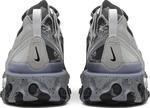 Кроссовки Nike Kendrick Lamar x React Element 55 'Pure Platinum', серебряный - фото 7