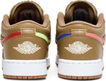 Кроссовки Air Jordan 1 Low Utility GS Teddy Bear, коричневый - фото 6