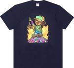 Футболка Supreme Molotov Kid Tee Navy - фото 2