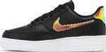 Кроссовки Nike Air Force 1 Low 'Iridescent Pixel - Black', черный - фото 4