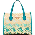 Сумка Guess Silvana Rafia handbag, желтый - фото