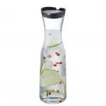 Графин GEFU "SMARTLINE", (2 шт.), боросиликатное стекло выдувное, крышка ароматонепроницаемая, цвет Transparent - фото