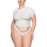 Футболка женская белая Skims - фото 2