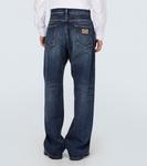 Широкие джинсы Dolce&Gabbana, синий - фото 4