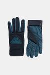 Переработанные термоперчатки Dynafit, темно-синий - фото