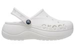Кроссовки classic baya platform slide 'white' Crocs, белый - фото 3