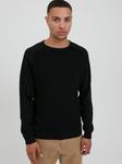 Свитер с круглым вырезом sdtash Solid, черный - фото