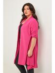 Кардиган Curvy Lady, фуксия - фото 2