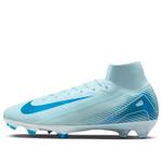 Кроссовки mercurial superfly 10 elite fg Nike, голубой - фото
