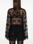 Кружевная рубашка Oséree, черный - фото 4