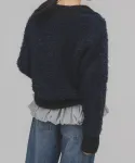 Свитер Kbf, цвет Navy - фото 3