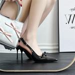 Туфли женские на высоком каблуке Luji, черный - фото 5