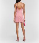 Мини-платье из смесового шелка Nensi Dojaka, Blossom - фото 3