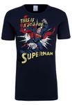 Футболка Logoshirt SUPERMAN, синий - фото