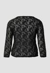 Топ QS Long sleeved top, Schwarz/Black - фото 5