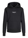 Толстовка с капюшоном Jack & Jones Junior, черный - фото