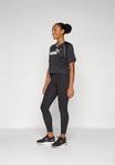 Футболка Puma RELAXED CROPPED FOOTBALL, Black - фото 2