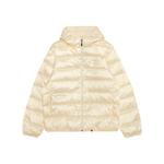 Aape Куртка утепленная с капюшоном A Bathing APE® Mooonface Logo, Ecru IVX - фото