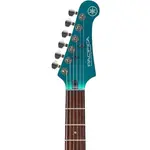 Yamaha, металлик teal green, электрогитара Pac612 - фото 7