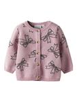 Вязаный кардиган NAME IT NBFREBOWIE, лиловый - фото