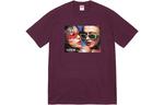 Футболка унисекс Supreme, баклажановый - фото 7