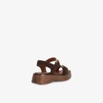 Сандалии Dune Luno замшевые, коричневый - фото 4