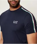 Футболка slim fit Ea7, темно-синий - фото 4