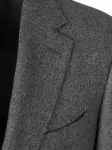 Костюм с однобортным пиджаком Canali, серый - фото 4
