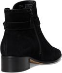 Ботинки Cole Haan Women's Norella Buckle Boots, Black Suede - фото 5