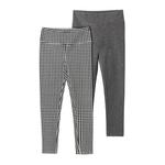 Комплект леггинсов SO Adaptive для девочек, 2 шт., цвет Gray And Houndstooth - фото