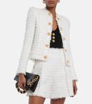 Твидовый пиджак Balmain, Blanc - фото 6