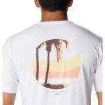 Футболка с принтом «Tech Trail» Columbia, белый - фото 4