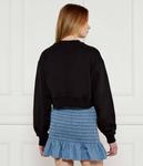 Свитер Cropped fit Calvin Klein Jeans, черный - фото 3