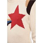 Бежевый хлопковый свитер Dsquared2, Beige - фото 3