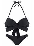 Комплект бикини s.Oliver, черный - фото