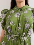 Платье миди Bella Floral Phase Eight, Green - фото 4