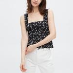 Рубашка женская черная Uniqlo - фото 2