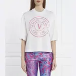 Футболка оверсайз Versace, белый - фото